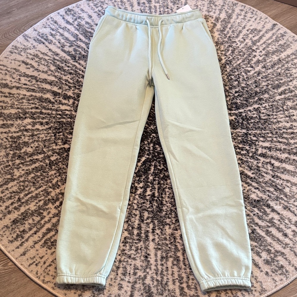 Women’s Seafoam green joggers, Size XS